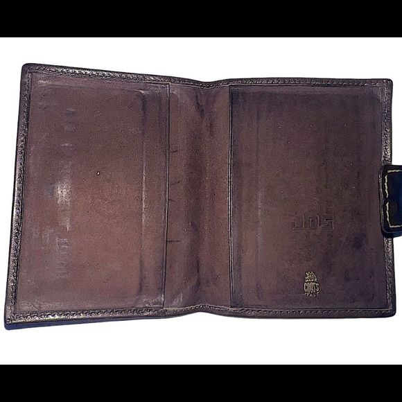 Vintage Mark Cross Brown Leather Snap Wallet - Picture 16 of 16